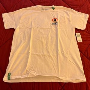 LRG Lifted Research Group T-Shirt Size L NWT White